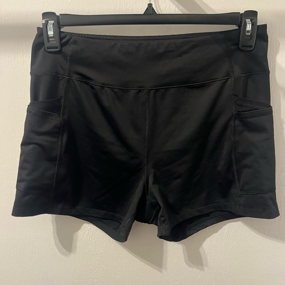Fila Women's Black Athletic Shorts